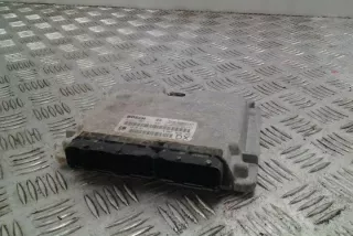 0281001971 Блок управления двигателем Opel Astra H Арт e12589642, вид 1