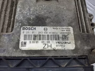 55556829 Блок управления двигателем Opel Astra H Арт e12589634, вид 4