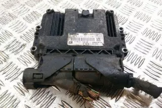 0281012694 Блок управления двигателем Opel Astra H Арт e12589611, вид 1