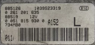 0261201635 Блок управления двигателем Fiat Bravo 2 Арт e12588470, вид 4