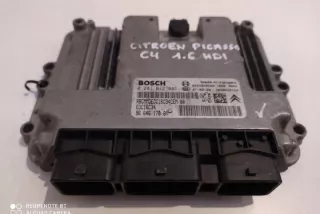0281012981 Блок управления двигателем Citroen C4 1 Арт e12588216, вид 1