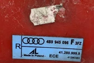 4B9945096F Фонарь задний правый Audi A6 C5 (S6,RS6) Арт e12575982, вид 2