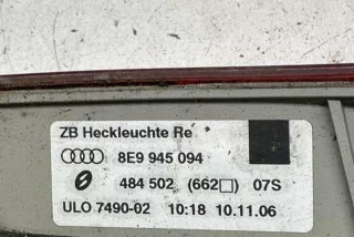 8E9945094 Фонарь задний правый Audi A4 B7 Арт e12575630, вид 2