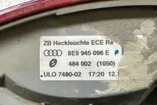 748002 Фонарь задний правый Audi A4 B7 Арт e12575568, вид 2