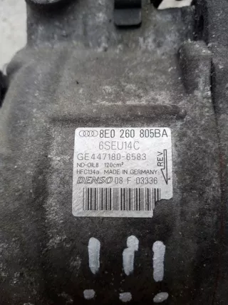 8E0260805BA Компрессор кондиционера Audi A4 B7 Арт e12575167, вид 2