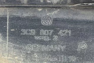 3C9807421 Бампер задний Volkswagen Passat B7 Арт e12570828, вид 4