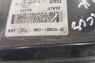 4M5113W030AD Фара левая Ford Focus 2 Арт e12561139, вид 2