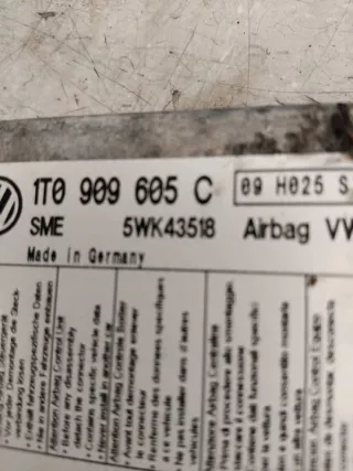 1T0909605C Блок AirBag Volkswagen Touran 1 Арт e12558700, вид 3