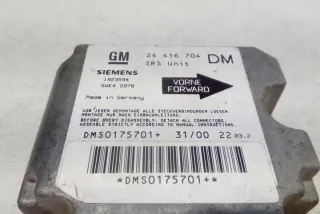 F75_ 24416704DM Блок AirBag Opel Zafira A Арт e12558501, вид 2