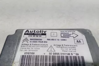 610955800 Блок AirBag Citroen C4 1 Арт e12558062, вид 3