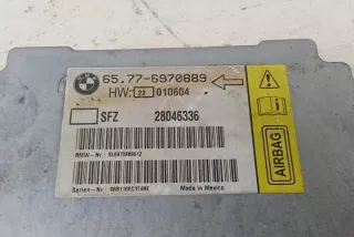 6970889 Блок AirBag BMW 7 E65/E66 Арт e12557982, вид 2