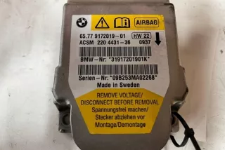 6577917201901 Блок AirBag BMW 5 E60/E61 Арт e12557932, вид 2