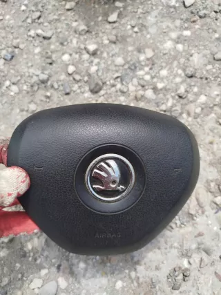 5E0880201 Подушка безопасности Skoda Fabia 2 Арт e12545801, вид 2