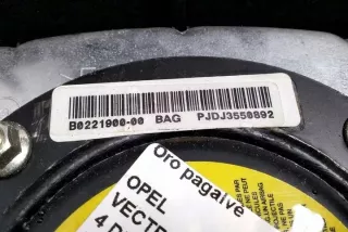 B022190000 Подушка безопасности Opel Vectra B Арт e12544186, вид 1