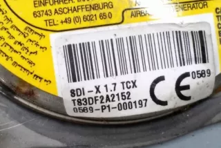 0589P1000197 Подушка безопасности Mazda 121 3 Арт e12542127, вид 1