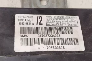 347037234038 Подушка безопасности BMW 3 E46 Арт e12538057, вид 2