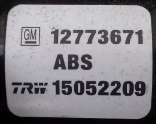 12773671 EBC430NG 15113909 15052209 54084733D Блок ABS Opel Vectra C  Арт e12532763, вид 2
