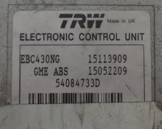 12773671 EBC430NG 15113909 15052209 54084733D Блок ABS Opel Vectra C  Арт e12532763, вид 3