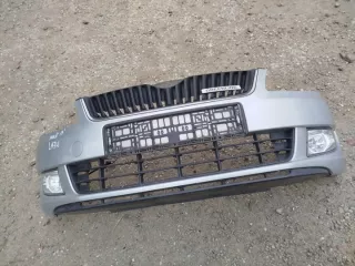 5J0807221D Бампер передний Skoda Fabia 2 Арт e12528223, вид 2