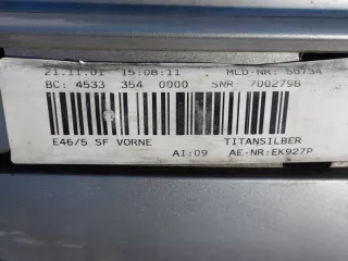 654746661ff Бампер передний BMW 3 E46 Арт e12526614, вид 4
