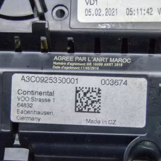 654920790B Щиток приборов (приборная панель) Skoda Kamiq Арт e12525937, вид 5