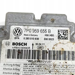 7P0959655B Блок AirBag Volkswagen Touareg 2 Арт e12525141, вид 5