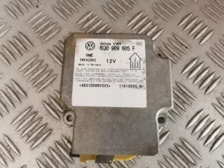 6Q0909605F Блок AirBag Volkswagen Golf 4 Арт e12525066, вид 1