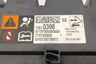13510398 Блок AirBag Opel Astra K Арт e12524805, вид 3