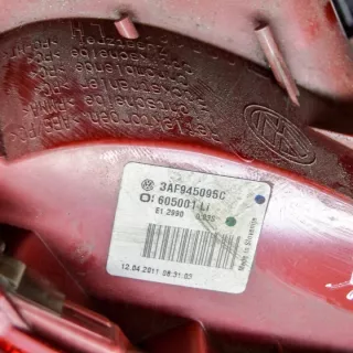 3AF945095C Фонарь задний левый Volkswagen Passat B7 Арт e12519196, вид 4