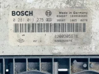 0281011275 8200305678 Блок управления двигателем Renault Scenic 2 Арт e12513994, вид 1