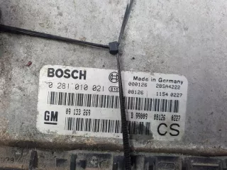 09133269 Блок управления двигателем Opel Zafira A Арт e12513542, вид 3