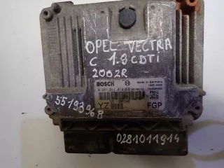 0281011914 Блок управления двигателем Opel Vectra C  Арт e12513474, вид 3