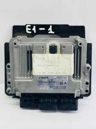 9677031180 9666729580 Блок управления двигателем Citroen C4 2 Арт e12512025, вид 1