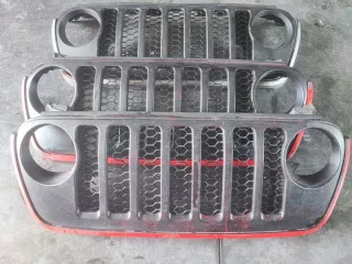 WK30T051 Решетка радиатора Jeep Wrangler JK restailing Арт e12511119, вид 2