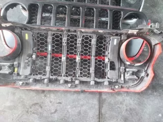 WK30T051 Решетка радиатора Jeep Wrangler JK restailing Арт e12511119, вид 3