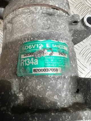 8200037058 SD6V12 Компрессор кондиционера Renault Clio 2 Арт e12509572, вид 4
