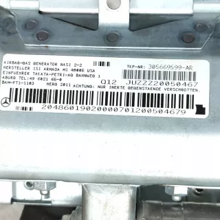 A2048601902 Подушка безопасности Mercedes C W204 Арт e12507638, вид 6