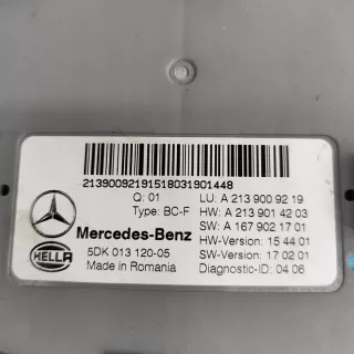 A2139009219 Блок комфорта Mercedes E W213 Арт e12506650, вид 10