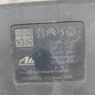 9839933780 Блок ABS Opel Corsa F Арт e12504440, вид 7