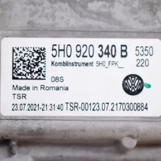 5H0920340B Щиток приборов (приборная панель) Volkswagen Golf 8 Арт e12498417, вид 5