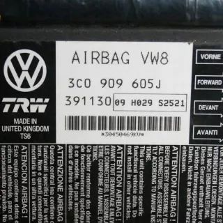 3C0909605J Блок AirBag Volkswagen Passat B6 Арт e12496624, вид 4