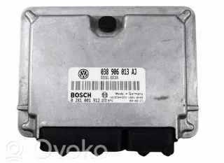 038906013AJ Блок управления двигателем Volkswagen Polo 4 Арт e12487869, вид 1