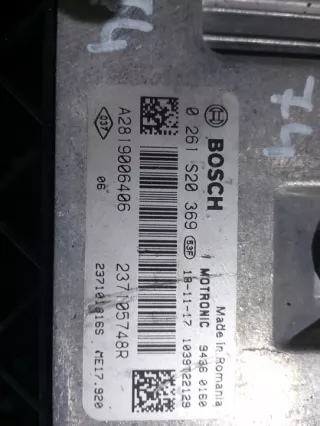 237105748R 237101816S 0261S20369 Блок управления двигателем Renault Twingo 3 Арт e12486505, вид 3