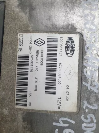 8200412942 8200561157 Блок управления двигателем Renault Master 2 Арт e12486250, вид 3