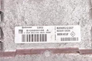8200522357 S120200105A Блок управления двигателем Renault Clio 3 Арт e12486047, вид 2