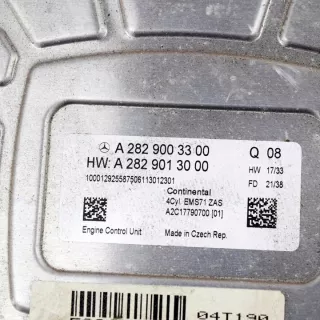 A2829013000 Блок управления двигателем Mercedes A W177 Арт e12484498, вид 6