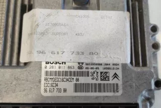 0281011863 Блок управления двигателем Citroen C4 1 Арт e12483056, вид 2