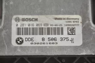 DDE8506375 0281016069 Блок управления двигателем BMW 1 E81/E82/E87/E88 Арт e12481837, вид 4