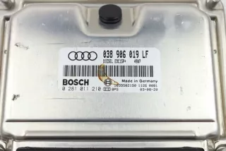 038906019LF 0281011210 Блок управления двигателем Audi A4 B6 Арт e12481403, вид 3