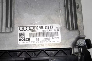 03G906016KN 0281013293 Блок управления двигателем Audi A4 B7 Арт e12481349, вид 6